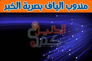 مندوب الياف بصرية الخبر