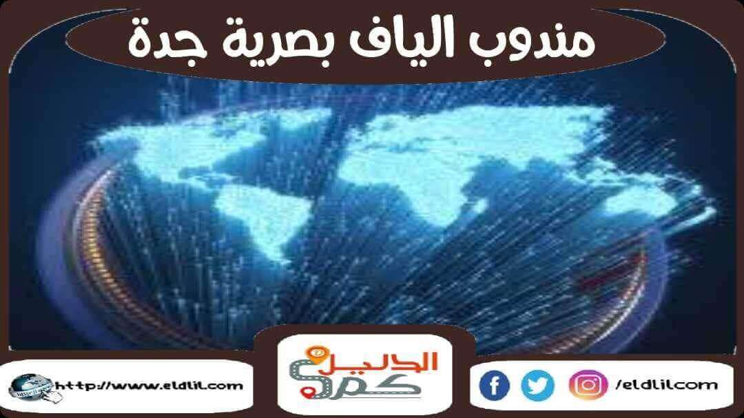 مندوب الياف بصرية جدة